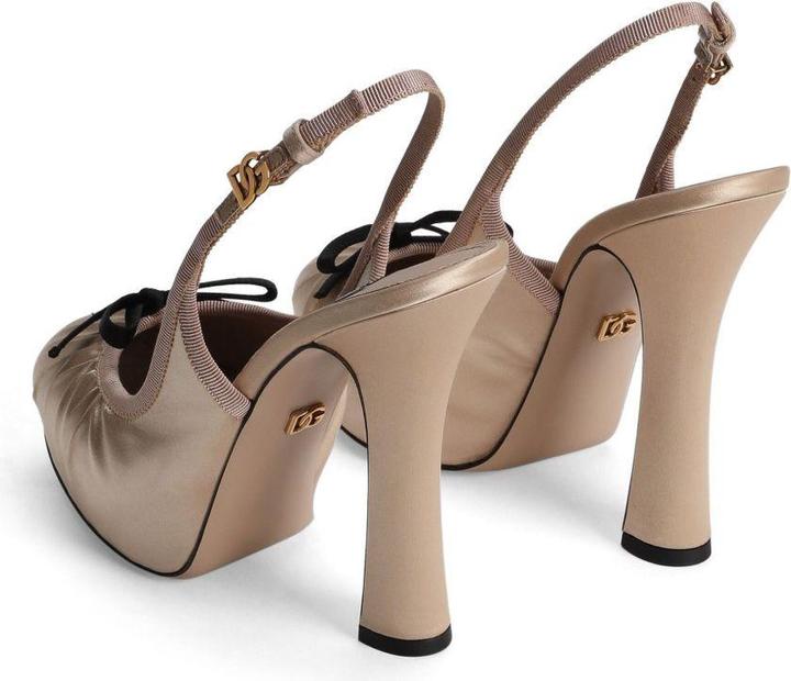 Actual product image Dolce & Gabbana With Heel Beige (37)