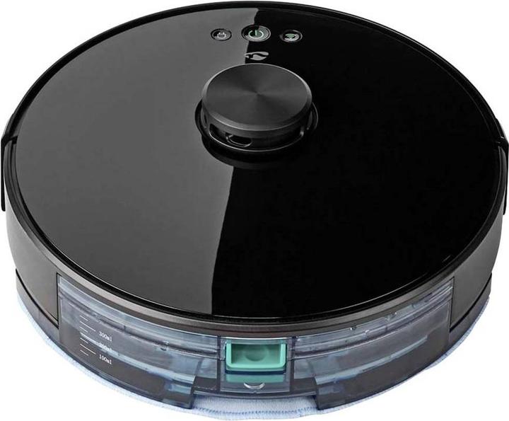 Immagine prodotto Nedis WIFIVCL001CBK- Robotický Vysavač | Laserová navigace | Wi-Fi | Kapacita Sběrné Nádrže: 0,6 l (Robot aspirapolvere)