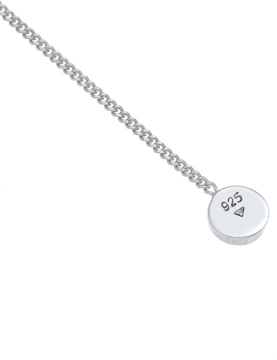Produktbild Elli Layer Y-Kette Plättchen (925 Silber, 45 - 48 cm)