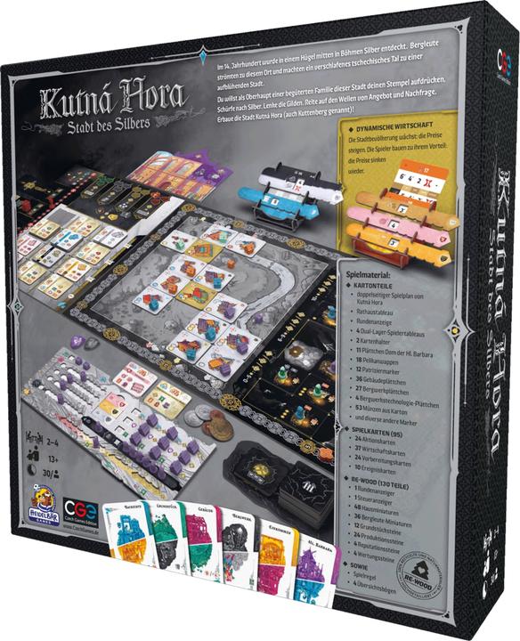 Image du produit Czech games edition CZ122 - Kutn Hora : La ville de l'argent (Allemand)