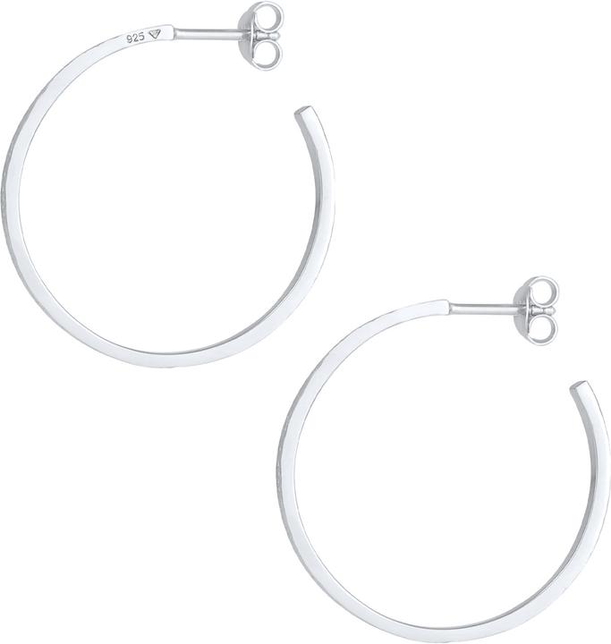 Immagine prodotto Elli Creolen Basic Gehämmert (925 Argento)