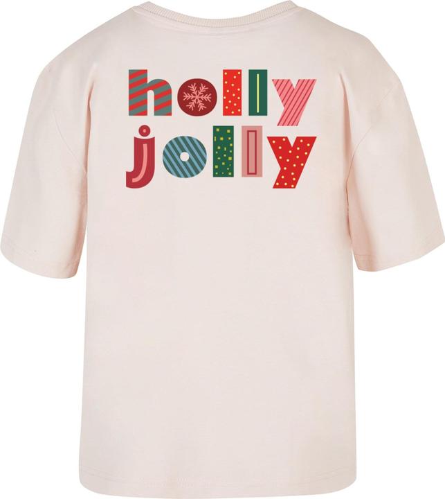 Produktbild Merchcode Ladies Christmas Holly Jolly Mood Tee - 182345 (M)