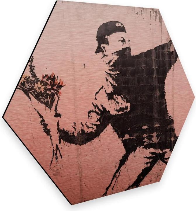 Produktbild Trenddeko Kupfereffekt - Der Blumenwerfer (35 x 30 cm)