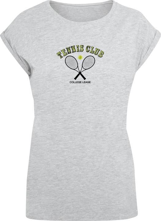 Actual product image Merchcode Ladies Tennis Club Extended Shoulder Tee - 116315 (M)