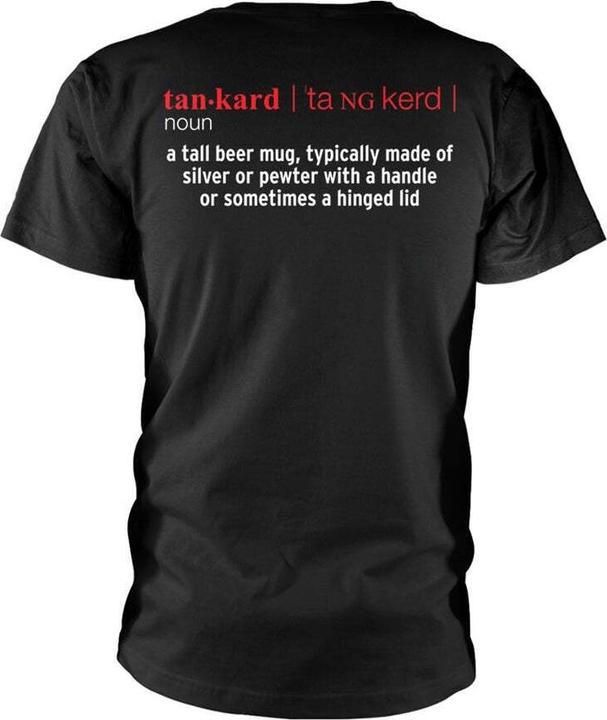 Immagine prodotto Tankard Alcoholic Metal Maglietta Adulto Unisex (M)