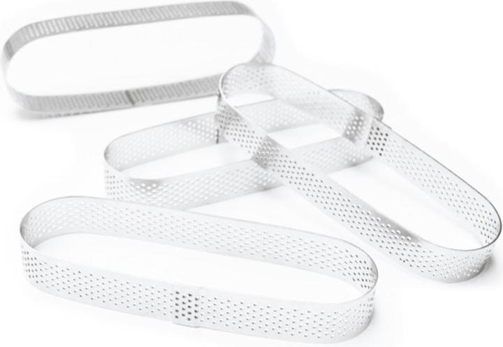 Produktbild ScrapCooking 4er Set Tortenringe perforiert oval 15x4cm