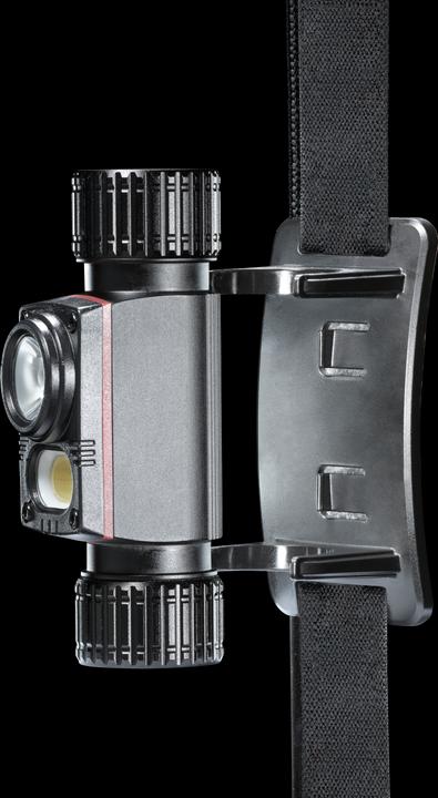 Immagine prodotto Fortec lampada frontale a LED tactical® ricaricabile (2000 lm)