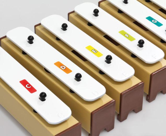 Actual product image Boomwhackers Note stickers in colors