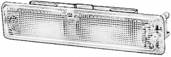Actual product image Hella 6 interior lights interior halogen installation for MERCEDES T2/LN1 panel van
