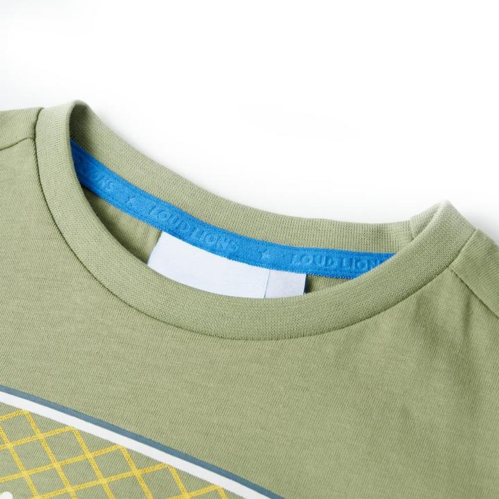 Immagine prodotto VidaXL Maglietta da bambino light khaki 92,Materiale: 100 (92)