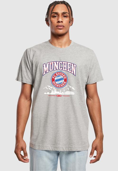 Immagine prodotto FC Bayern München Maglietta FC Bayern Skyline grigia a girocollo - 115513 (4XL)