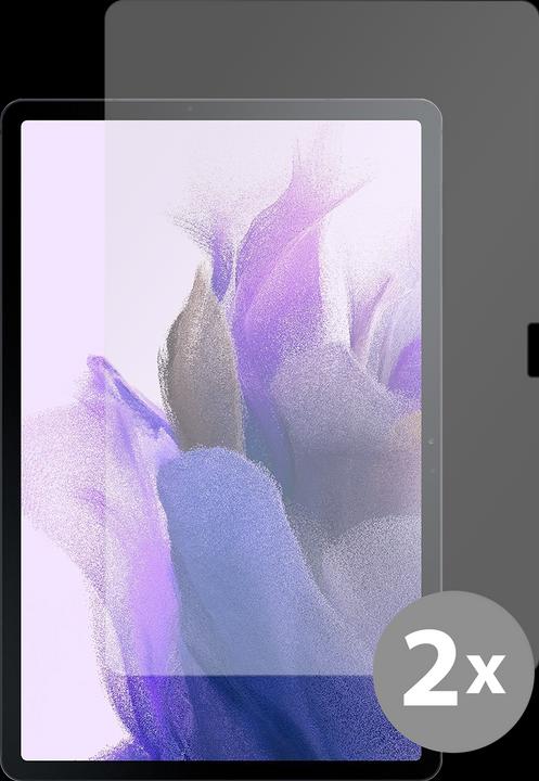 Actual product image Cazy Protective glass compatible with Samsung Galaxy Tab S7 FE screen protector tempered glass - 2 pieces (2 Piece, Galaxy Tab S7 FE)