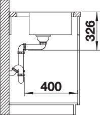Actual product image Blanco DALAGO 6-F (Sink accessories, 60.50 cm, 50 cm)