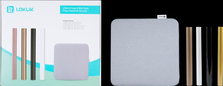 Image du produit Loklik Starter Pack Mini & Easy Heat Press (Accessoire)