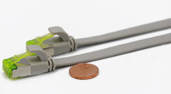 Actual product image Helos Herweck patch cable (U/FTP, CAT6a, 0.30 m)