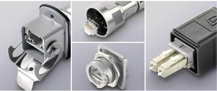 Actual product image Telegärtner RJ45 connector STX V1 connector set plastic variant 1 (RJ45, RJ45 (1x))