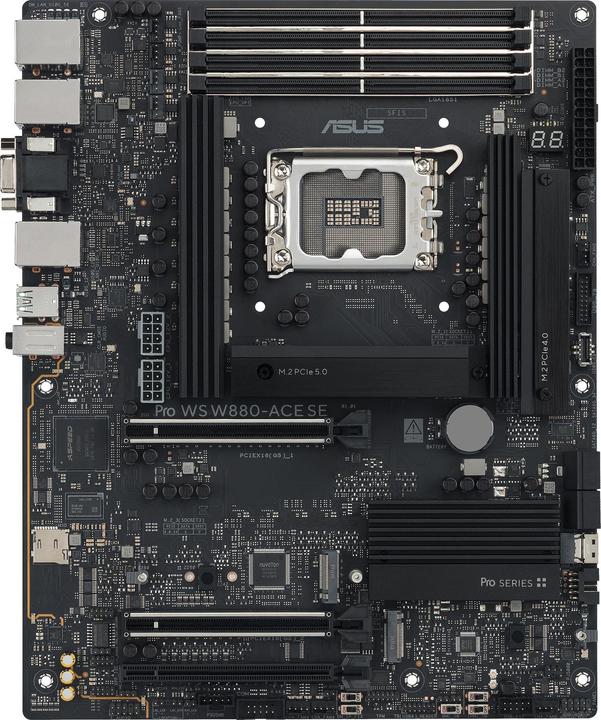 Actual product image ASUS PRO WS W880-ACE SE (LGA 1851, Intel W880, ATX)