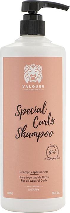 Actual product image Valquer Curly Hair Shampoo Special Curls (1000 ml, Liquid shampoo)