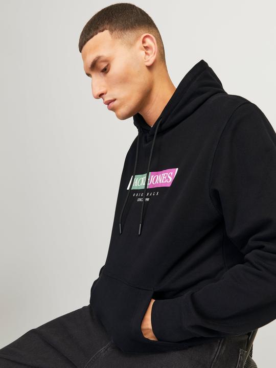 Actual product image Jack & Jones Jorlafayette Branding Sweat Hood (S)