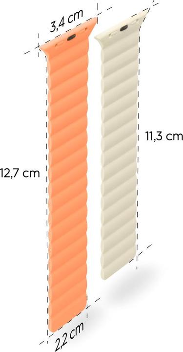 Produktbild Hama Fantastic Feel (45 mm, 44 mm, 42 mm, Silikon)