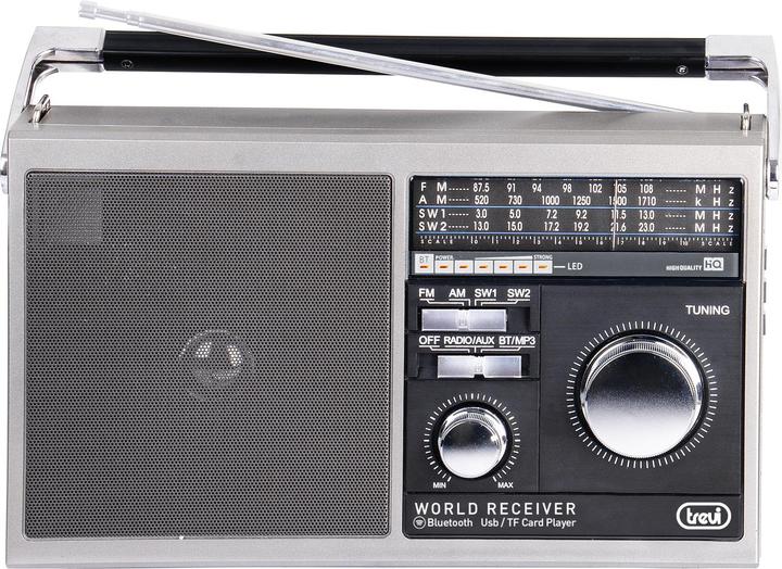 Actual product image Trevi Portable Multiband Radio USB Micro Sd Aux-In Wireless MB 749 W (AM, FM)
