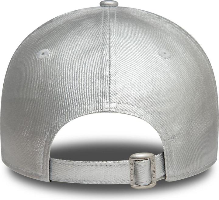 Produktbild New Era 9Forty Damen Cap - METALLIC DENIM NY Yankees silber