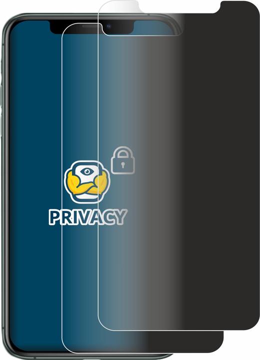 Immagine prodotto BROTECT Pellicola privacy antispia Pellicola di protezione dalla luce blu (2 Pezzo/i, Apple iPhone 11 Pro Max)