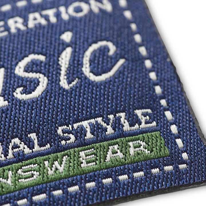 Actual product image Prym Application jeans label, square, basic original style (1 x)