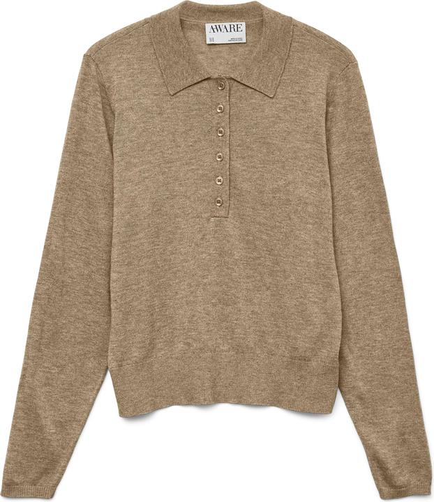Actual product image Aware Awsikita Ls O-Neck Knit Polo Noos (S)