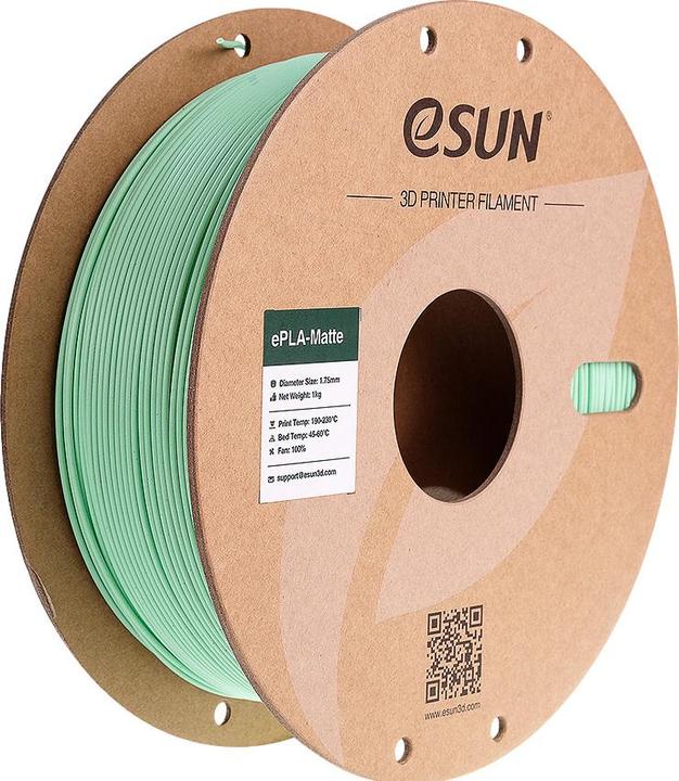 Actual product image eSUN ePLA Mint Green Filament 1.75mm 1Kg (PLA, 1.75 mm, 1000 g, Green)