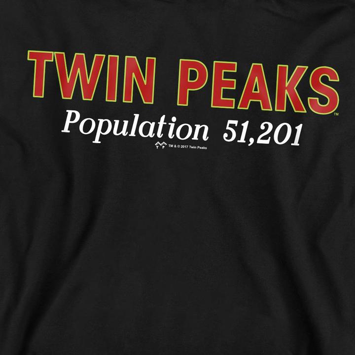 Immagine prodotto Twin Peaks Population Felpa Adulto Unisex (S)