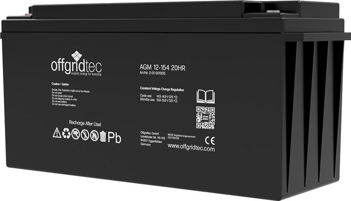 Produktbild Offgridtec Autark XL-Master 310W Solaranlage - 1500W AC Leistung 154Ah AGM Akku (300 W)