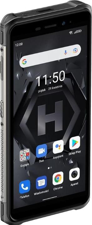 Produktbild Myphone Hammer Iron 4 Dual silver Extreme pack (32 GB, Schwarz, 7.20", Dual SIM, 13 Mpx)