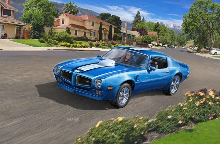 Actual product image Revell Model Set 1970 Pontiac Firebird