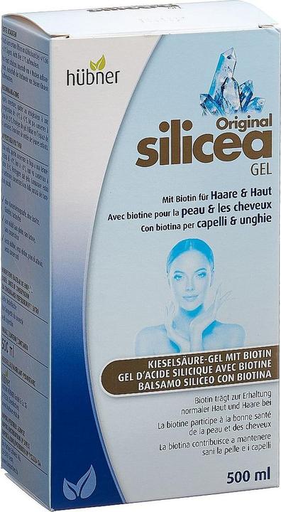 Image du produit Hübner Silicea gel avec biotine pour les cheveux et la peau (1 pièce(s), Liquide, 575 g)