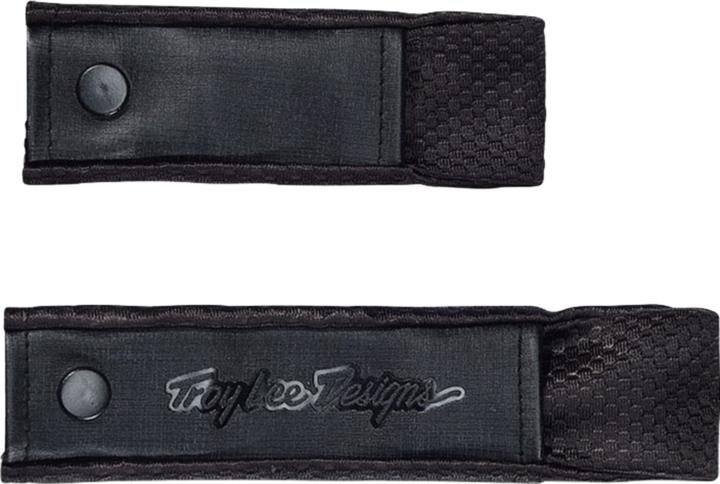Troy Lee Designs SE5 Composite Chinstrap Covers, black, XS/S