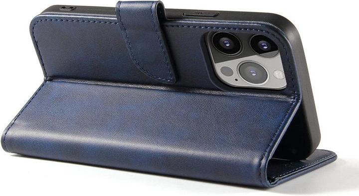 Produktbild Hurtel Magnet Case mit Flip für iPhone 16e - Blau (Apple iPhone 16e)