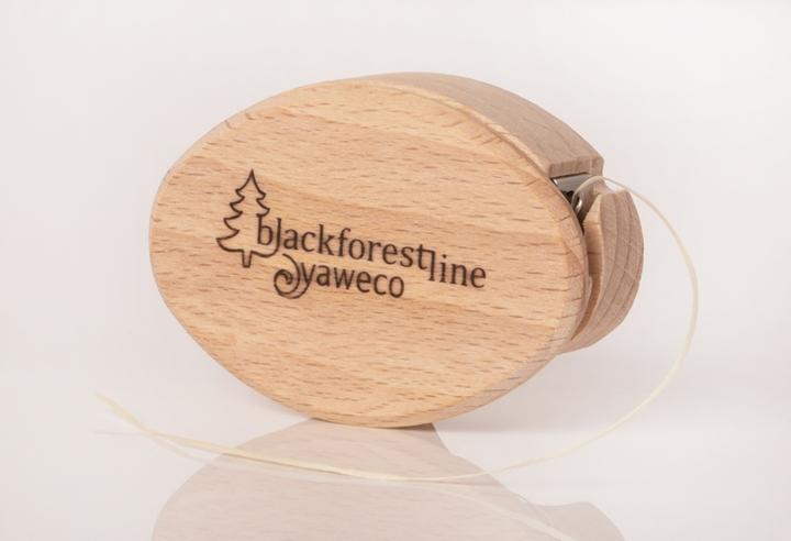 Produktbild Yaweco Zahnseidenbox aus Holz - 1 Stück - (25 m)