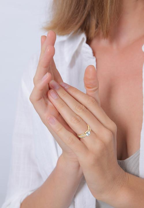 Immagine prodotto Elli verziert mit Kristallen (58, 925 Argento)