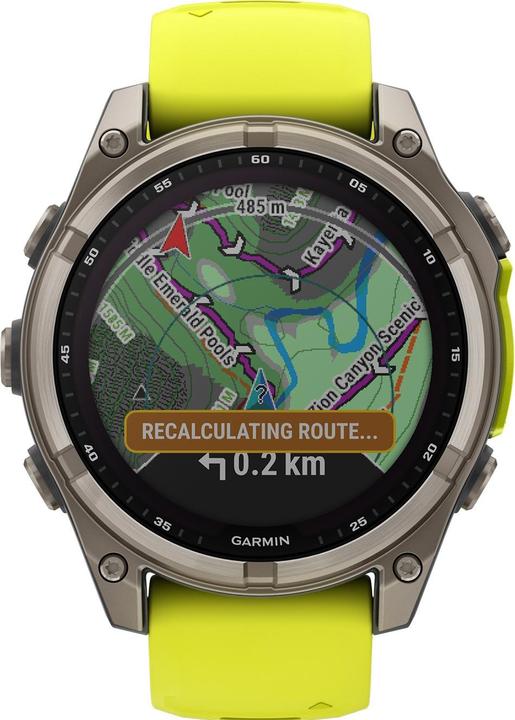 Produktbild Garmin Fenix 8 Solar Sapphire Titan (47 mm)