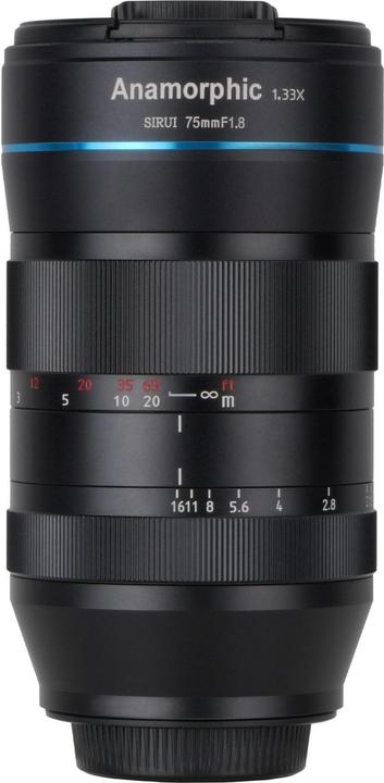 Sirui Festbrennweite 75 mm F1.8 anamorph (Micro Four Thirds, Micro Four Thirds)