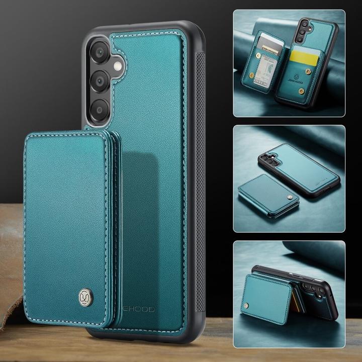Actual product image Cover-Discount Galaxy A55 - 2-in-1 back cover with credit card holder (Samsung Galaxy A55)