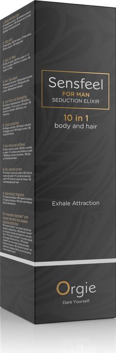 Actual product image Orgie Sensfeel for Man Pheromone Seduction Elixer 10 in 1 100 ml (Eau de toilette, 100 ml)