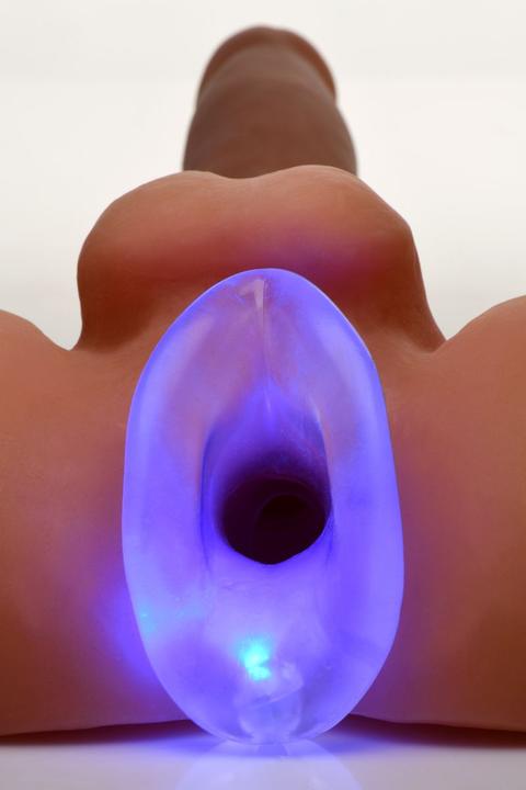 Actual product image Master Series Light Tunnel - Light-Up Anal Dilator - M