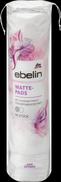 dm ebelin Cotton pads with silk extract