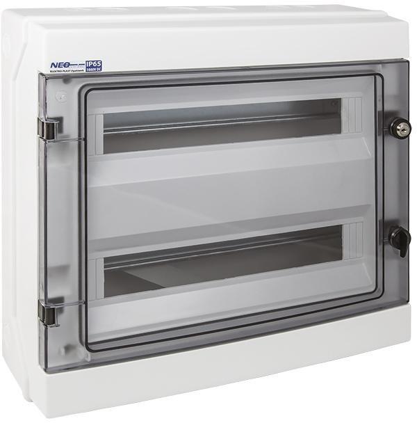 Elektro-Plast Hermetic modulare Schaltanlage 2 x 18 RH-36/2 IP65 (36.136)