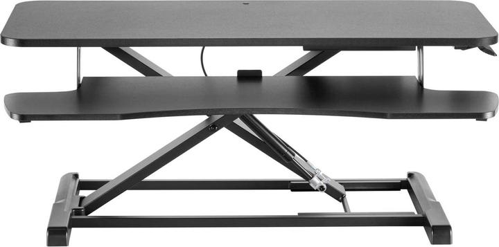Produktbild Wiltec höhenverstellbarer Schreibtischaufsatz 95x40cm mit Tastaturablage