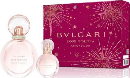 Actual product image Bulgari Rose Goldea Blossom Delight 75ml EDP Spray and 15ml EDP Spray (Eau de parfum, 15 ml)
