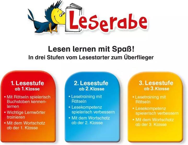 Produktbild Ravensburger Die schönsten Leseraben-Fussballgeschichten (Deutsch, Jan Sasse, Fabian Lenk, Leopé, Heribert Schulmeyer, Manfred Mai, Heike Wiechmann, 2019)
