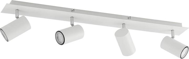 Immagine prodotto Lindby Faretto da soffitto Joffrey, 4 luci, 80 cm, bianco (GU10)